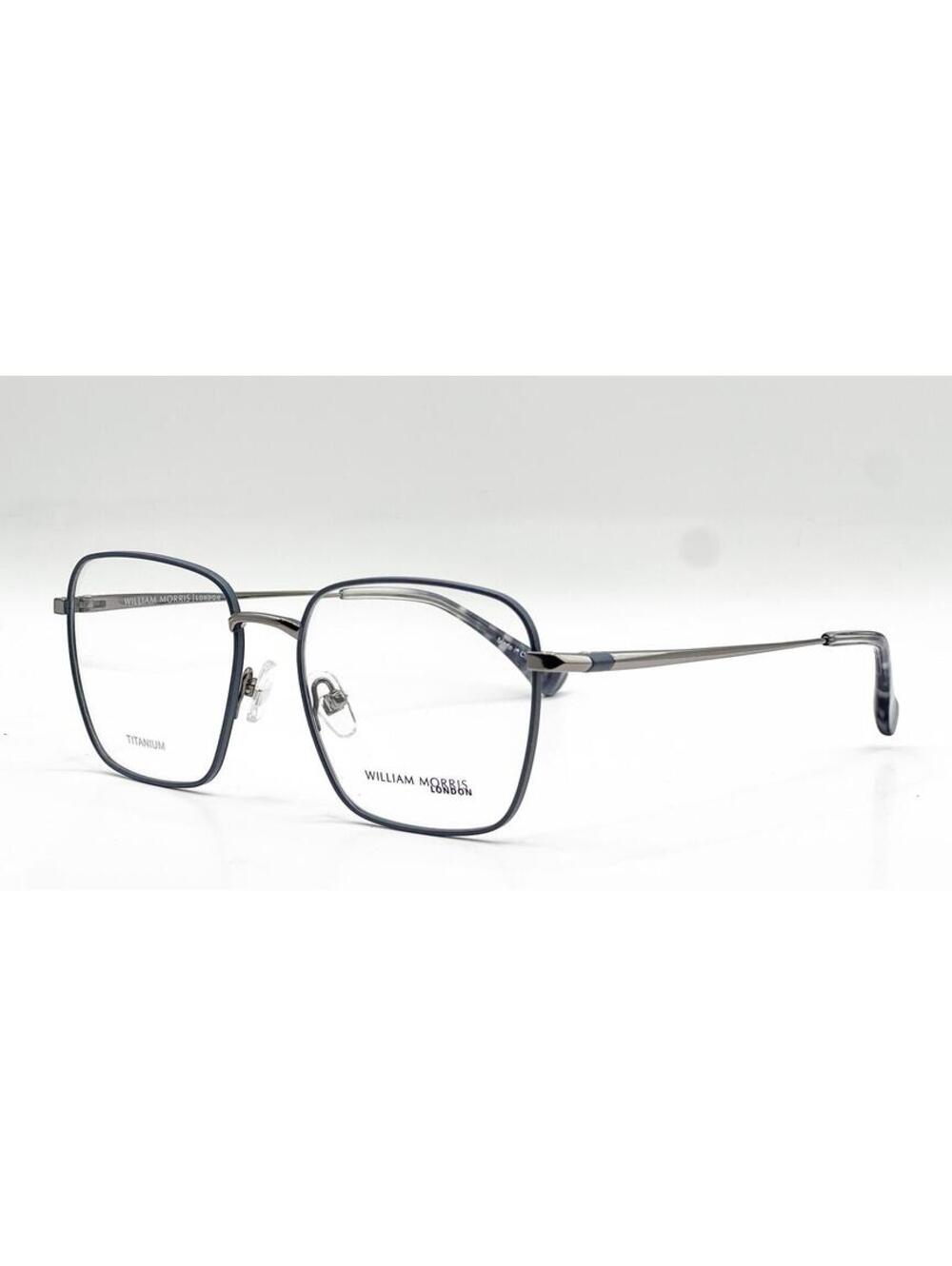 William Morris London Ln50254 C3 Blue Medium Matt Authentic Eyeglasses 54-17-145
